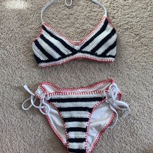 Xhilaration Crochet Bikini Set